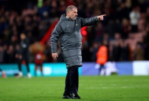 Moment Ange Postecoglou confronts jeering Tottenham fans after another loss as boss admits ‘I got some direct feedback’