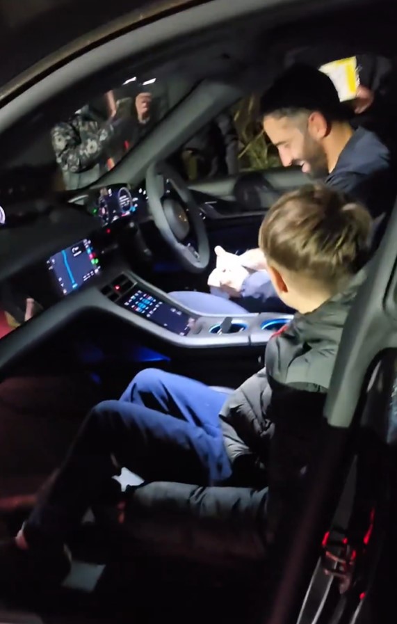 Classy Ruben Amorim gives young Man Utd fan once-in-a-lifetime tour around Carrington training ground in his car