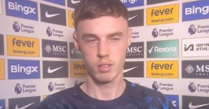 Cole Palmer scowls at reporter’s question as fans hail Chelsea star’s interviews as ‘one of a kind’