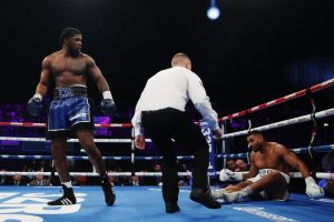 David Adeleye lands KO-of-the-year contender after just 80 SECONDS to blitz fellow Brit Solomon Dacres