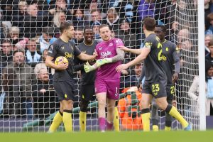 Fans spot what Jordan Pickford did to ‘rattle’ Erling Haaland seconds before Man City man missed penalty