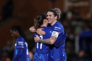 Millie Bright hopes Chelsea maintain ‘monster mentality’ with team chasing European glory in her tenth year at the club