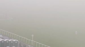 Racing viewers left baffled and can’t see their horses as fog wreaks havoc at Chepstow on Welsh Grand National day