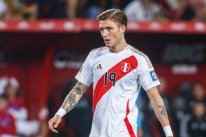 Burnley complete transfer of Peru defender Oliver Sonne, 24… whose auntie is a world famous supermodel