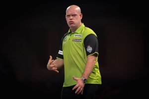 ‘That’s just not allowed,’ says Michael van Gerwen in disgust at World Darts Championship performance