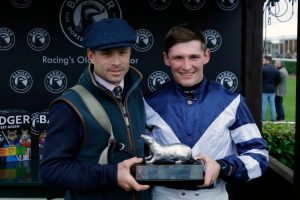 Promising rugby player’s ‘remarkable rise’ in new career as a jockey… with big winners and cheques flying in