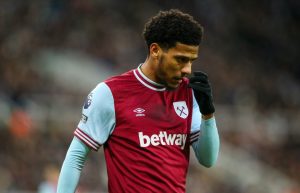 West Ham star Jean-Clair Todibo in furious half-time bust-up with Julen Lopetegui as dressing room tensions boil over