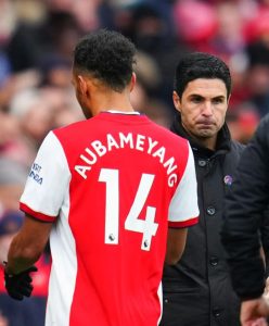 ‘I’ll never say sorry,’ says Pierre-Emerick Aubameyang over Mikel Arteta bust-up that was final straw at Arsenal