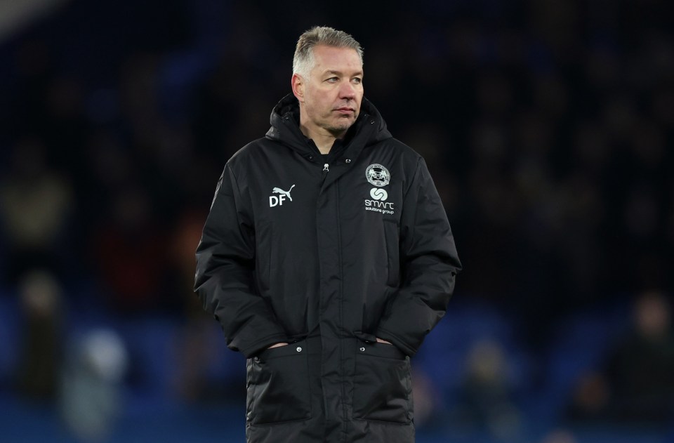 ‘Bang out of order’ – Darren Ferguson says Everton star ‘had a pop at me’ for not bringing on Ashley Young’s son Tyler