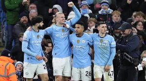 Haaland scores brace as Man City thrash West Ham 4-1