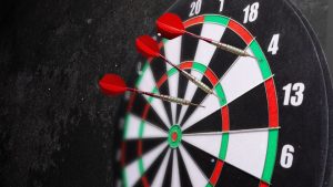 What is a Shanghai finish in darts?