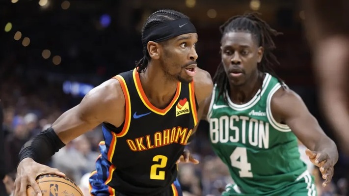 Gilgeous-Alexander leads Oklahoma City Thunder to record 15th straight win over Celtics