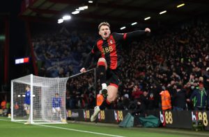 Bournemouth 1 Everton 0: Super-sub Brooks smashes home late volley as Toffees slip to just TWO POINTS off drop zone