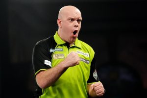 Sky Sports forced to apologise for Michael van Gerwen’s X-rated comment on live TV after beating Dobey in PDC semis