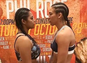 We just hit it off – Boxer Jessica Camara ‘felt sparks’ at weigh-in and got married two years after FIGHTING future wife