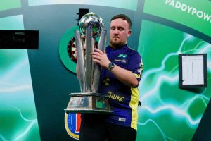 Luke Littler to live dream of parading World Darts Championship trophy in front of Man Utd fans on Old Trafford pitch